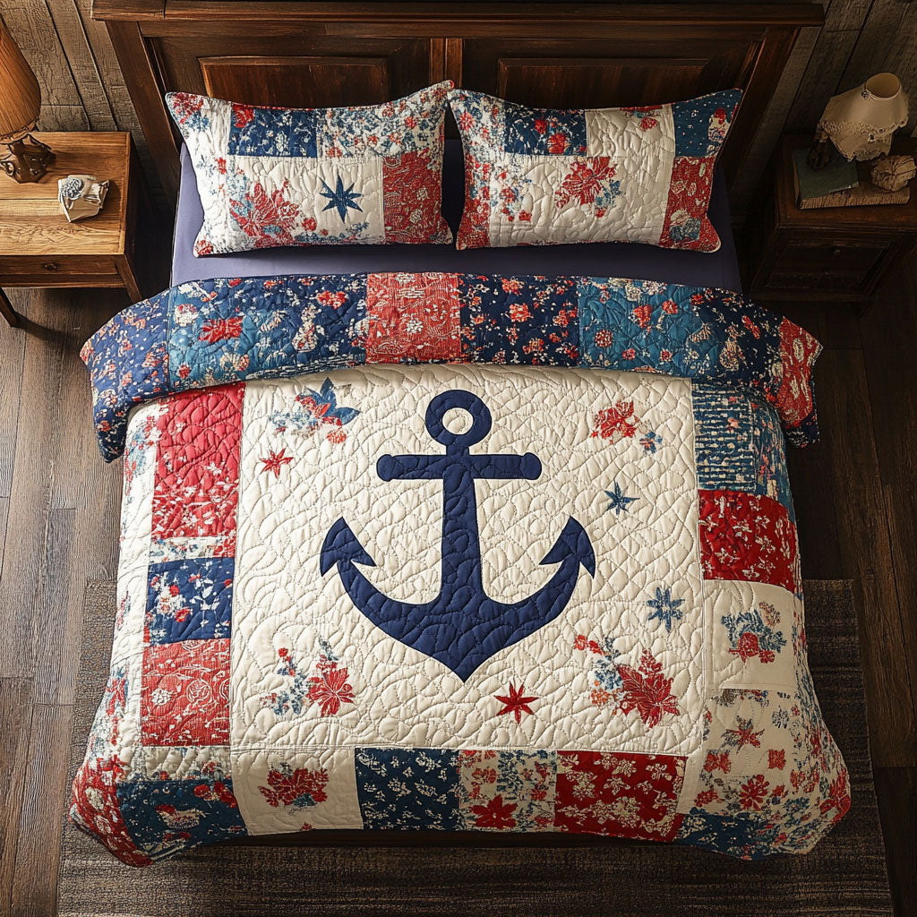Anchor WY1402004CL Quilted Bedding Set