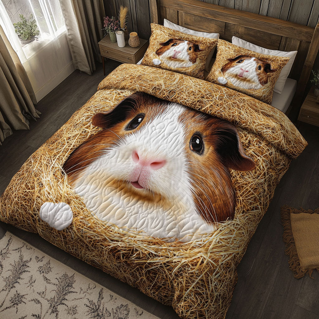 Fluffy Guinea Pig WT1403090CL Duvet Cover Set