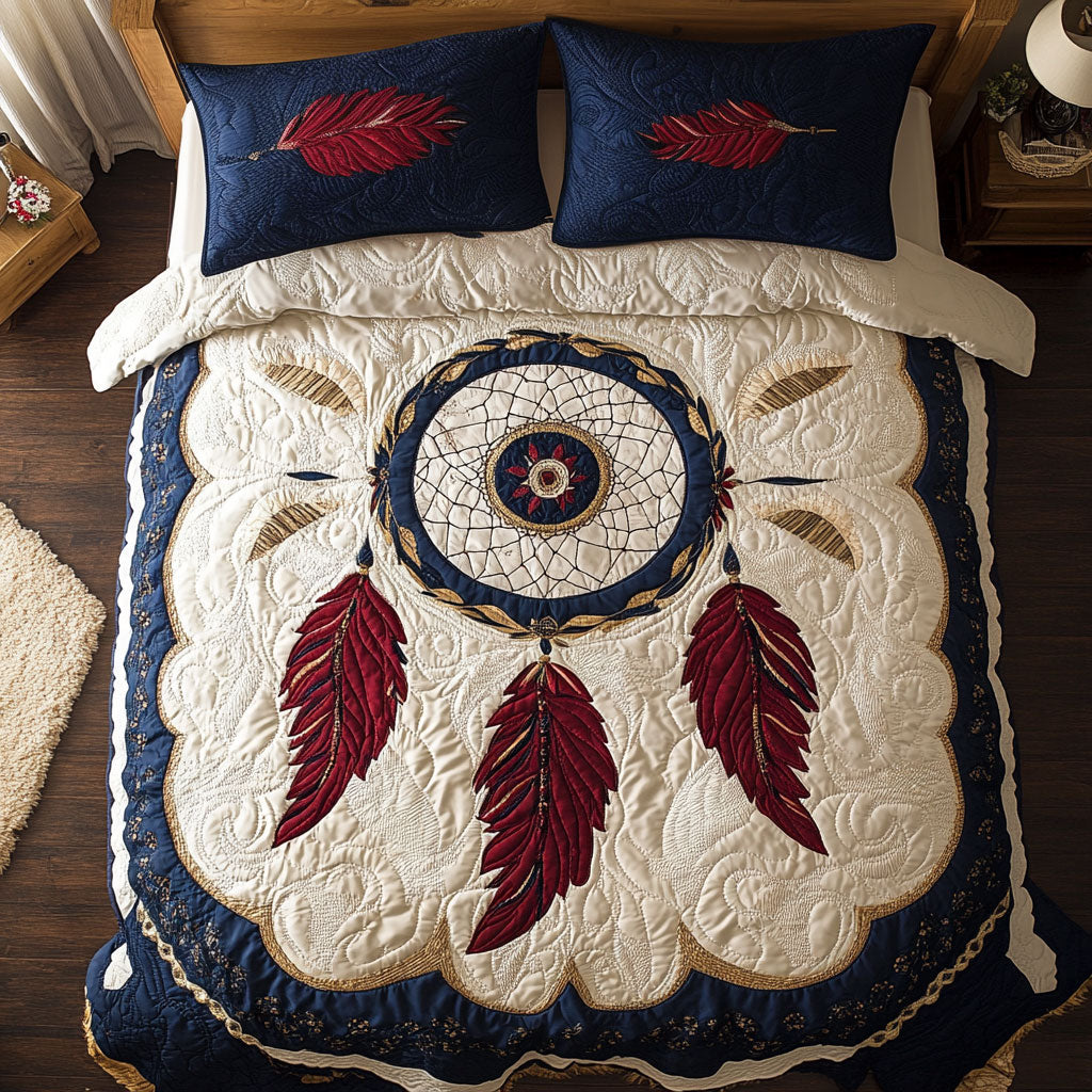 Dreamcatcher WY1402076CL Quilted Bedding Set