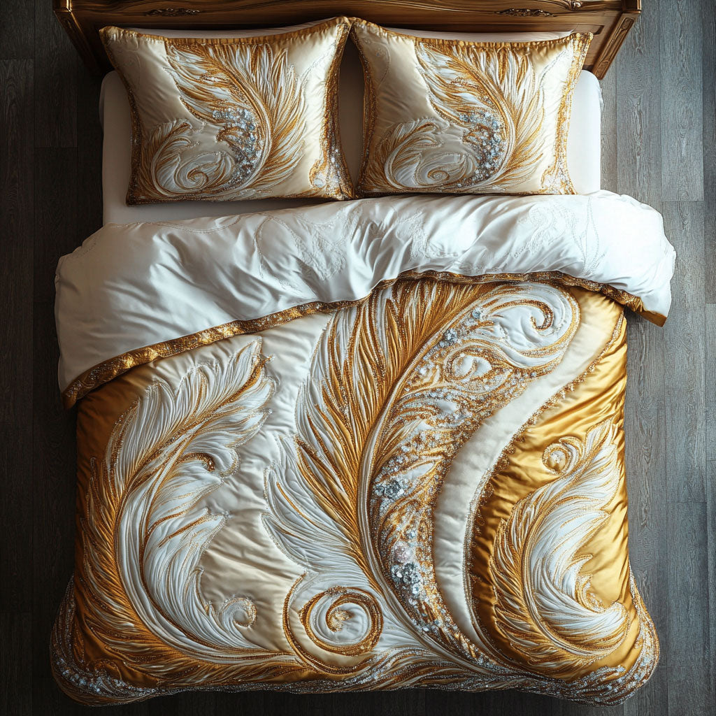 Beautiful Feather WY0602002CL Duvet Cover Set