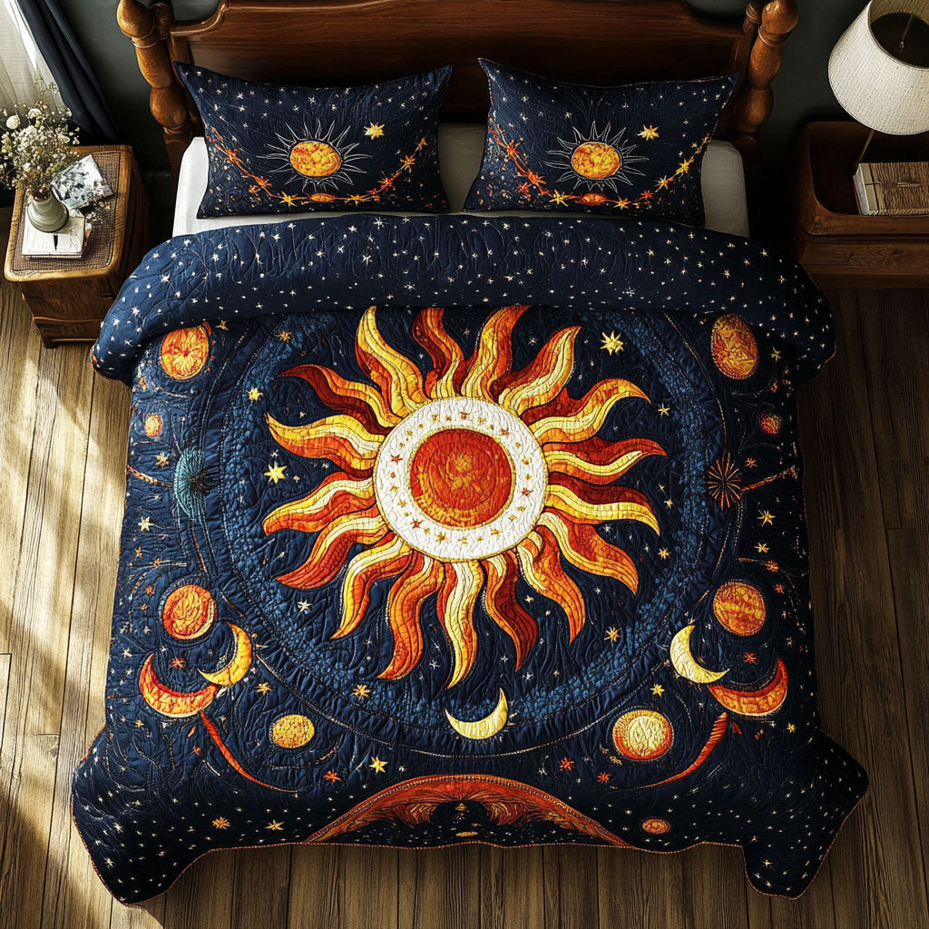 Sun On Galaxy WT0602002CL Quilted Bedding Set