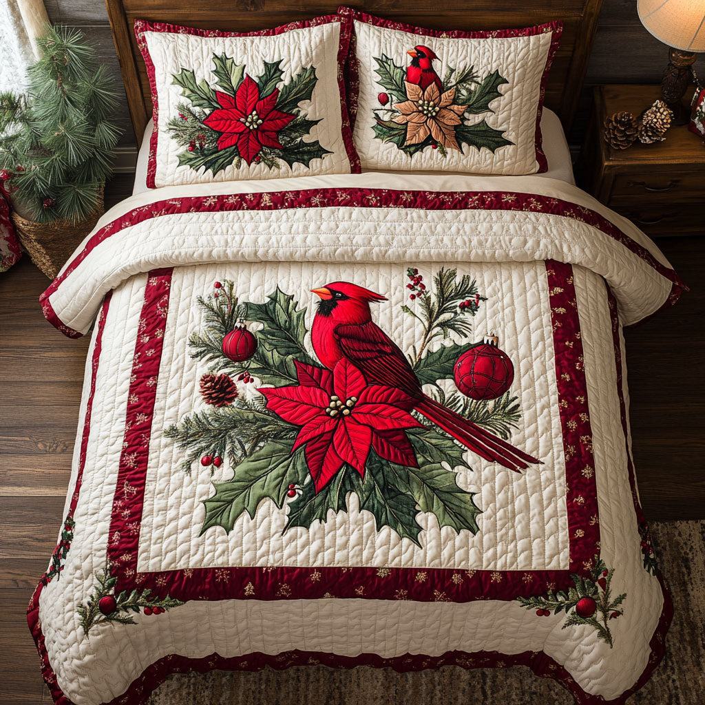Cardinal WX2402004CL Quilted Bedding Set