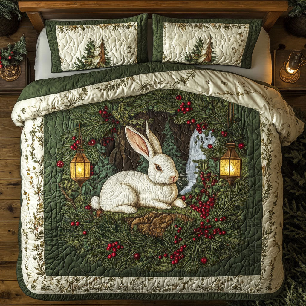 Cute Bunny WX1302439CL Quilted Bedding Set