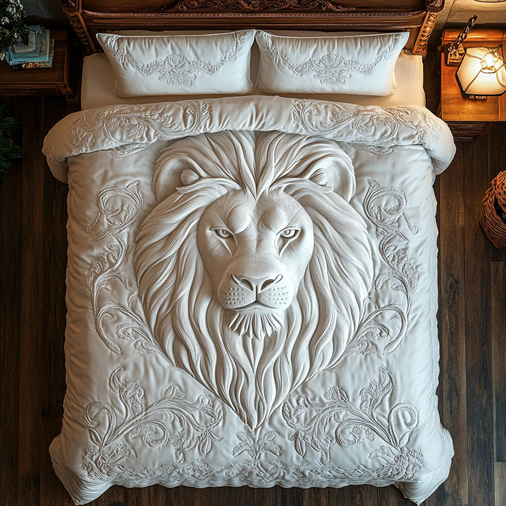 Lion King WX1002045CL Quilted Bedding Set