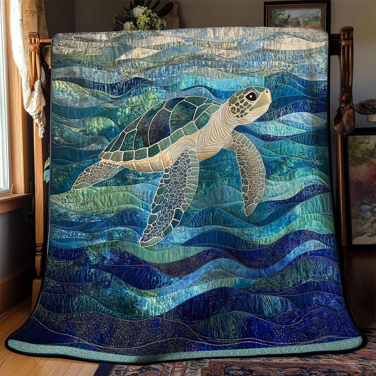 Silver Turtle XR1409012CL Quilt Blanket