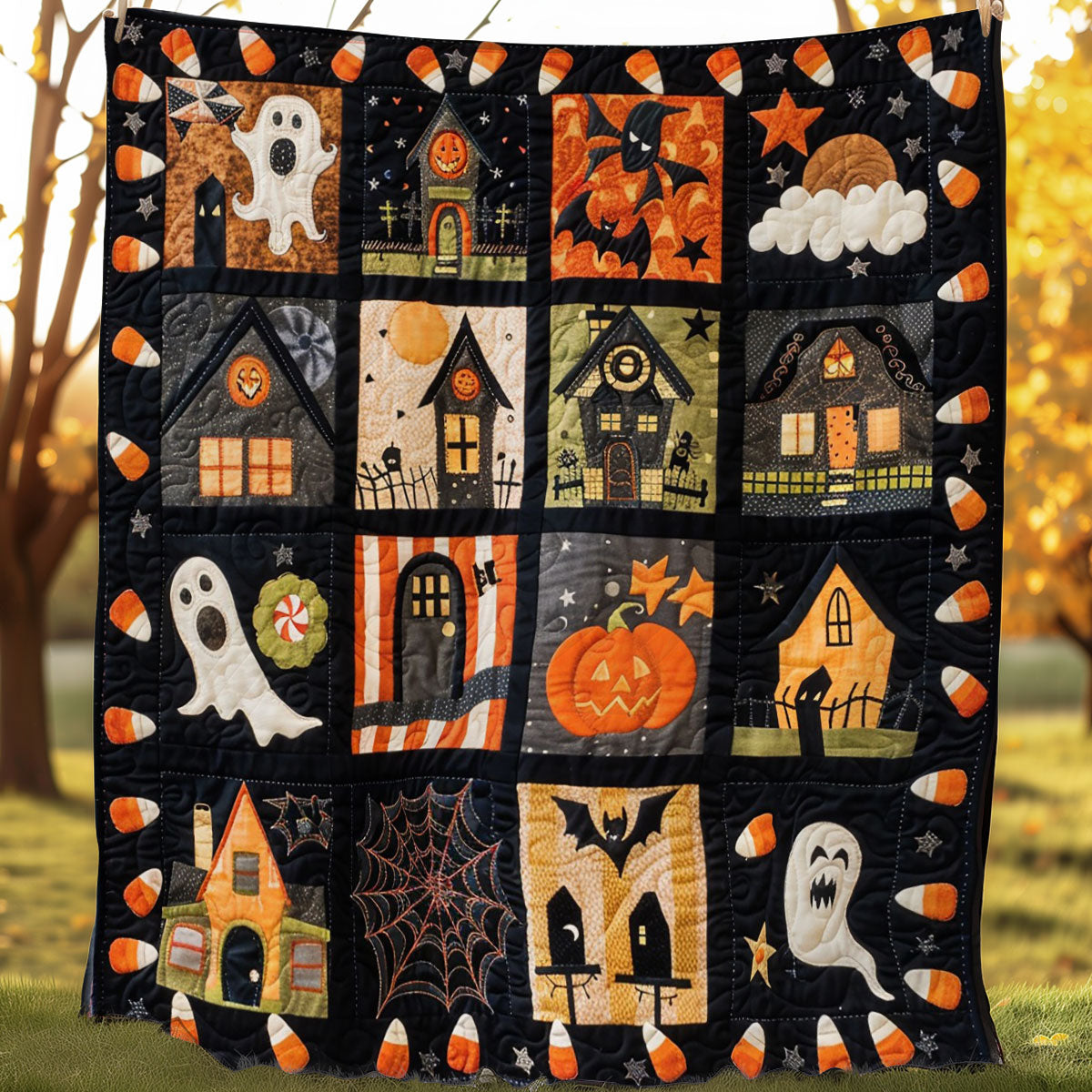 Spooky Spectacle WO0808056CL Quilt Blanket
