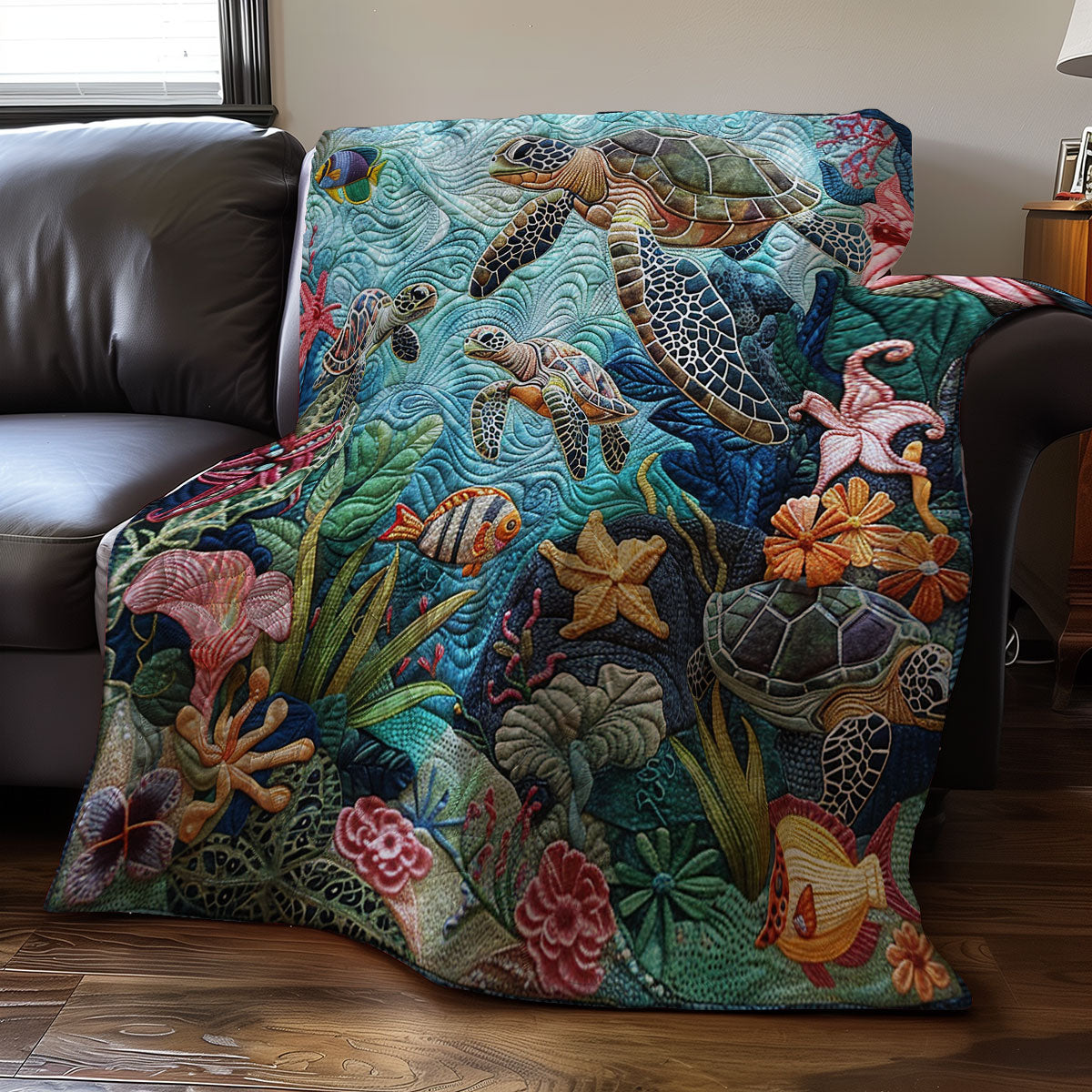 Turtle WJ0606018CL Quilt Blanket