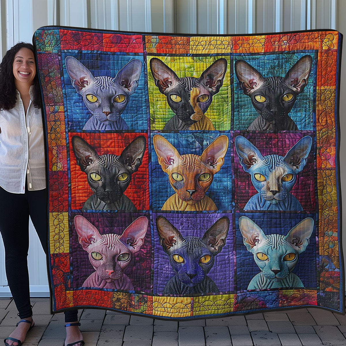 Sphynx Soft Serenity WN0808139CL Quilt Blanket