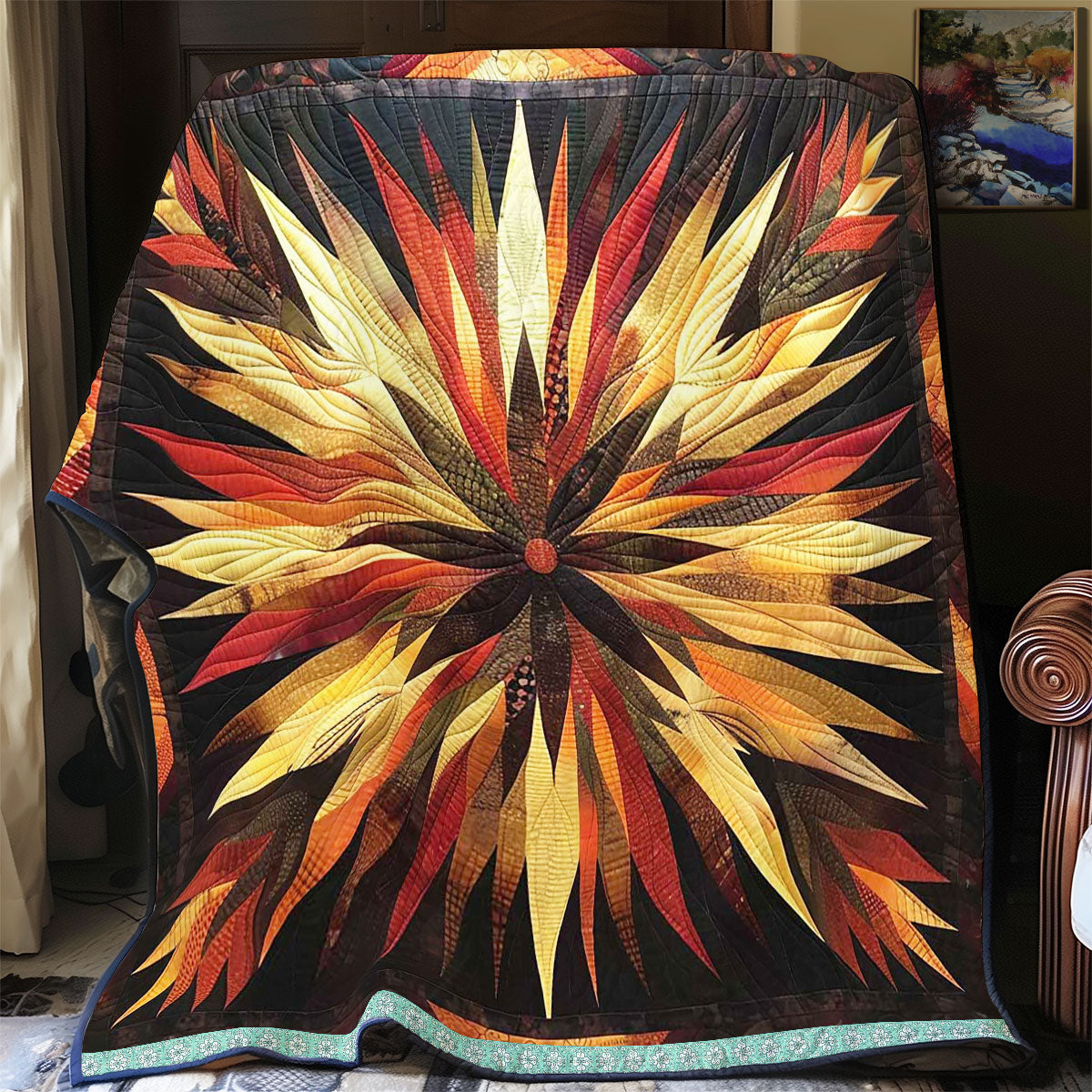 Star Native American WN1609072CL Quilt Blanket