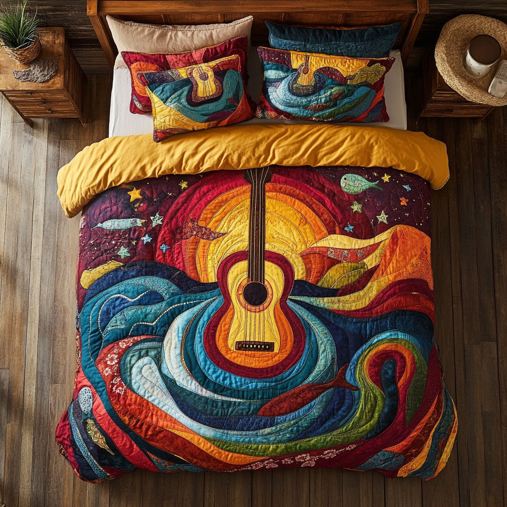 Vibrant Guitar WX0702194CL Duvet Cover Set