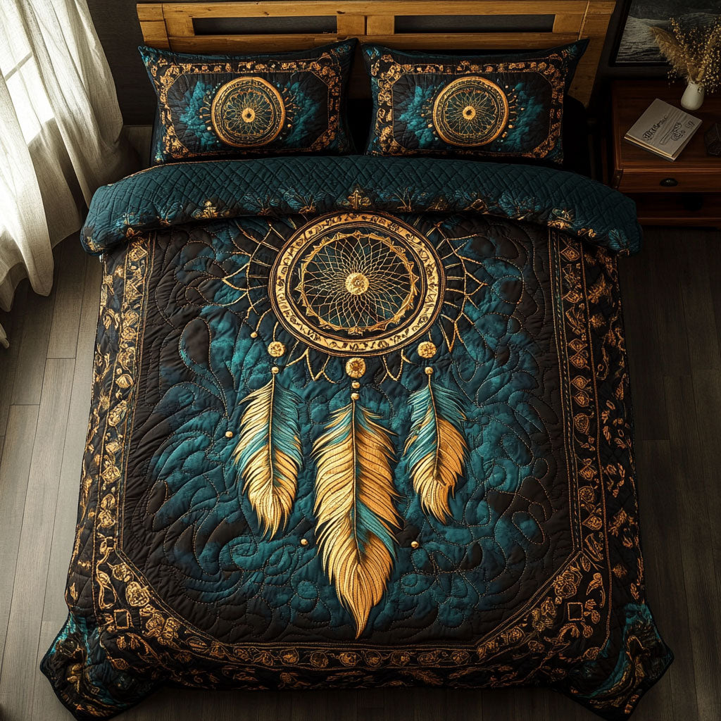Majestic Dreamcatcher WY1902013CL Quilted Bedding Set