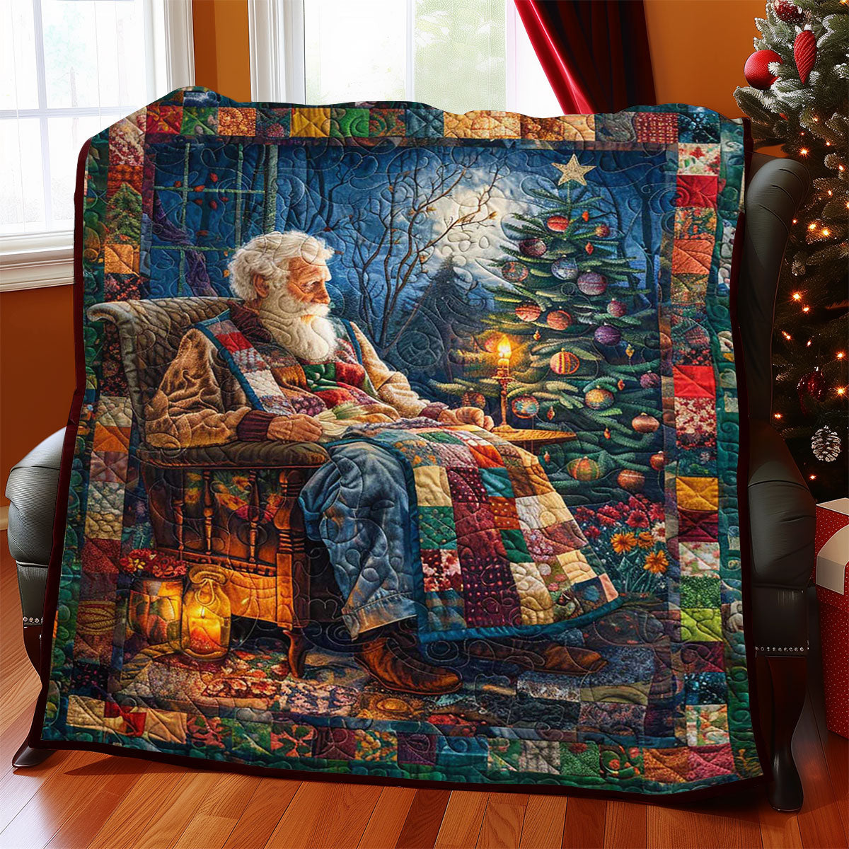 Chrismas Night WJ2708007CL Quilt Blanket