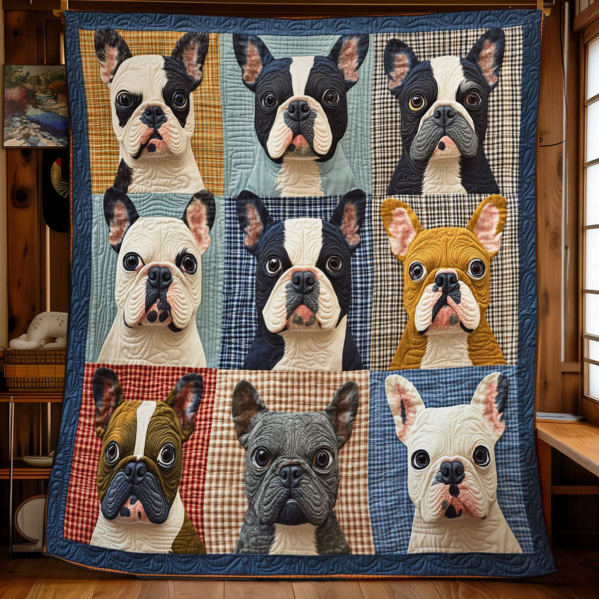 Bulldog WU0301015CL Quilt Blanket