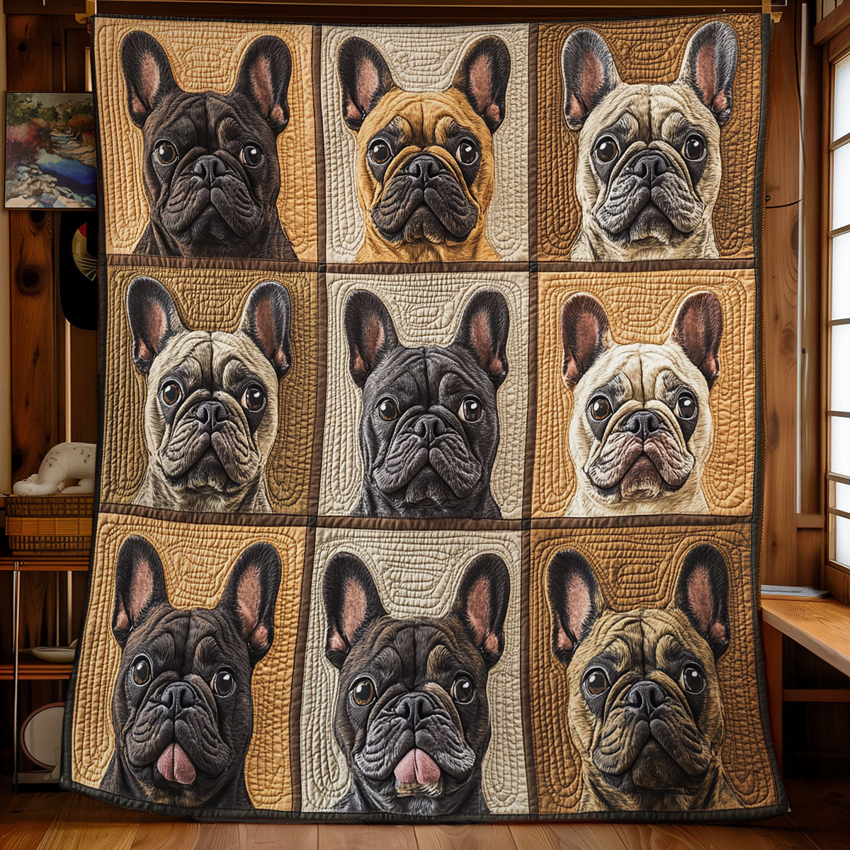 Bulldog WU1102020CL Quilt Blanket
