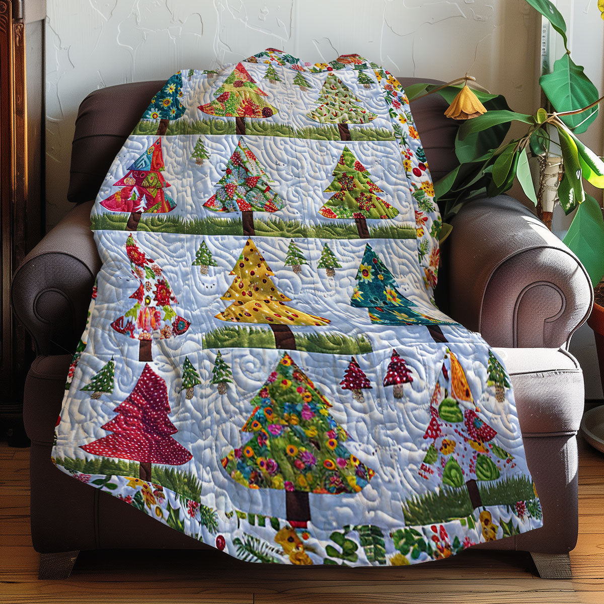 Christmas Tree WJ0706010CL Quilt Blanket