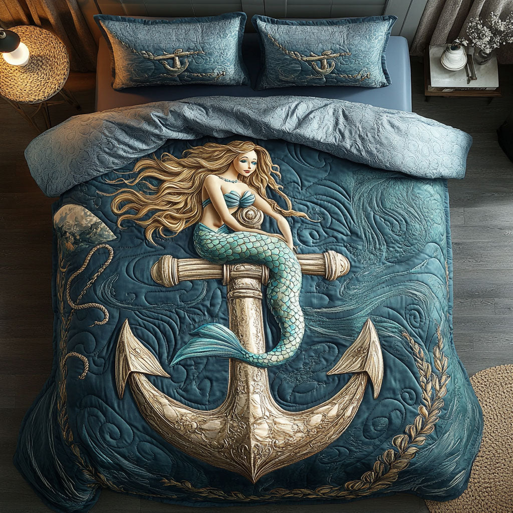 Pretty Mermaid WX1403103CL Duvet Cover Set