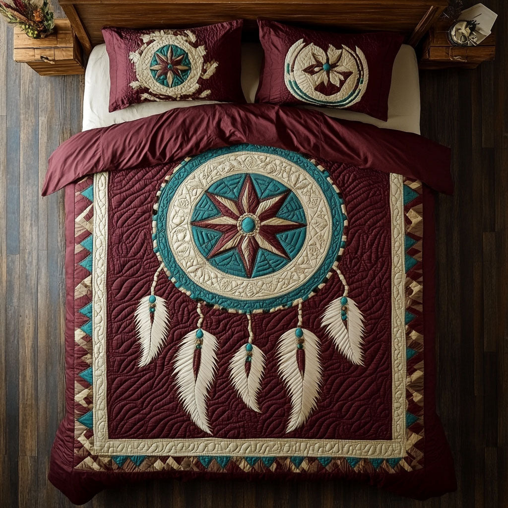 Royal Dreamcatcher WX0603062CL Quilted Bedding Set