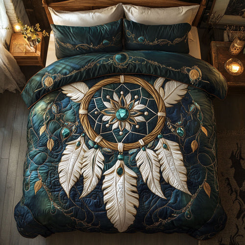 Ethereal Protection WY0803086CL Quilted Bedding Set