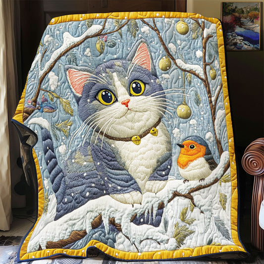 Cat Snow WX2001030CL Quilt Blanket