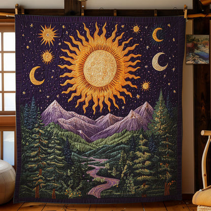 Boho Sun WN0502007CL Quilt Blanket