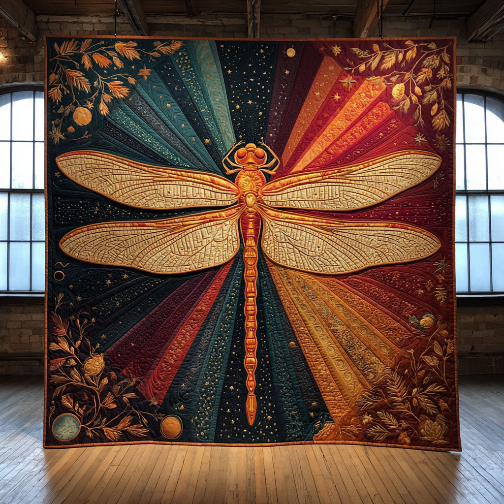 Dragonfly Grace CW0609032CL Quilt Blanket