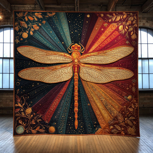 Dragonfly Grace CW0609032CL Quilt Blanket