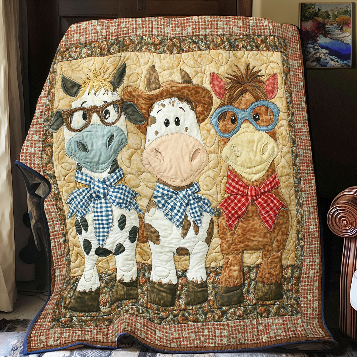 Cowboy WY2301050CL Quilt Blanket