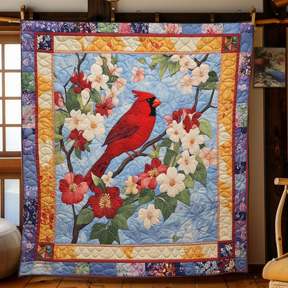 Cardinal Bloom WJ2012004CL Quilt Blanket