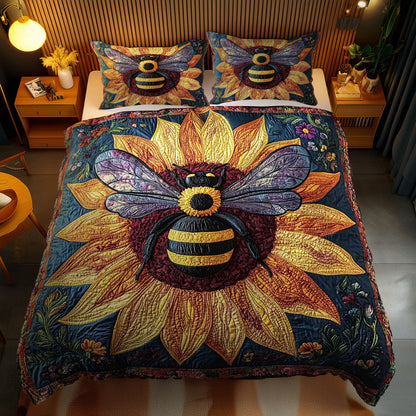 Majestic Bee WN1202074CL Quilted Bedding Set