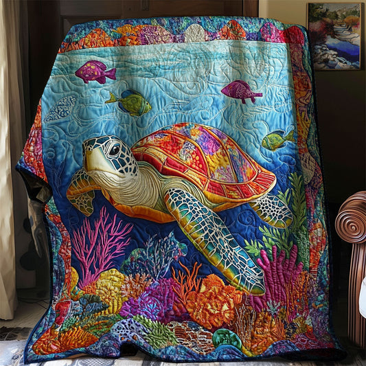 Turtle WJ2301028CL Quilt Blanket