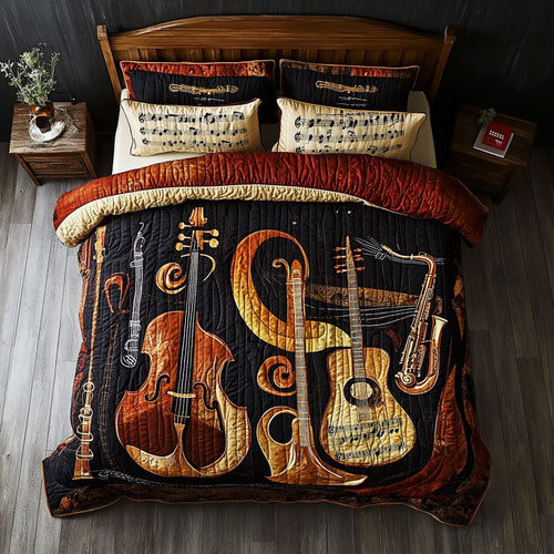 Music Instrument Collection WY2901053CL Duvet Cover Set