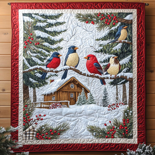 Cottage Winter CP0206017CL Quilt Blanket