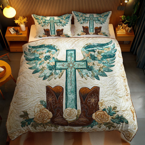 Cross And Spurs WN2301057CL Duvet Cover Set