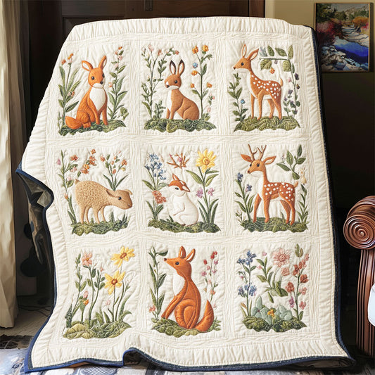 Woodland Charm CW2507053CL Quilt Blanket
