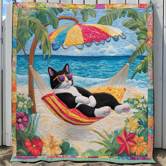 Tuxedo's Summer XB0703047CL Quilt Blanket