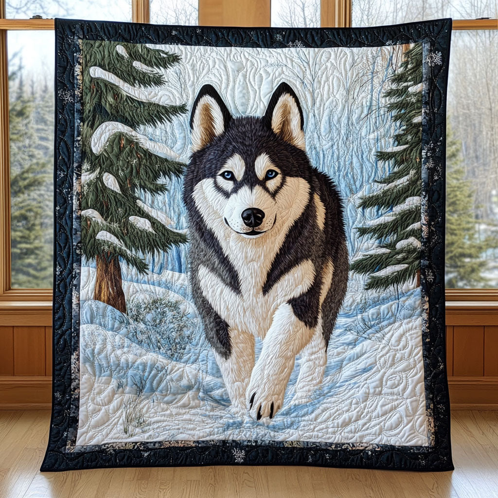 Snowborn Guardian CP3107063CL Quilt Blanket