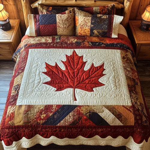 Maple Leave WY1402011CL Quilted Bedding Set