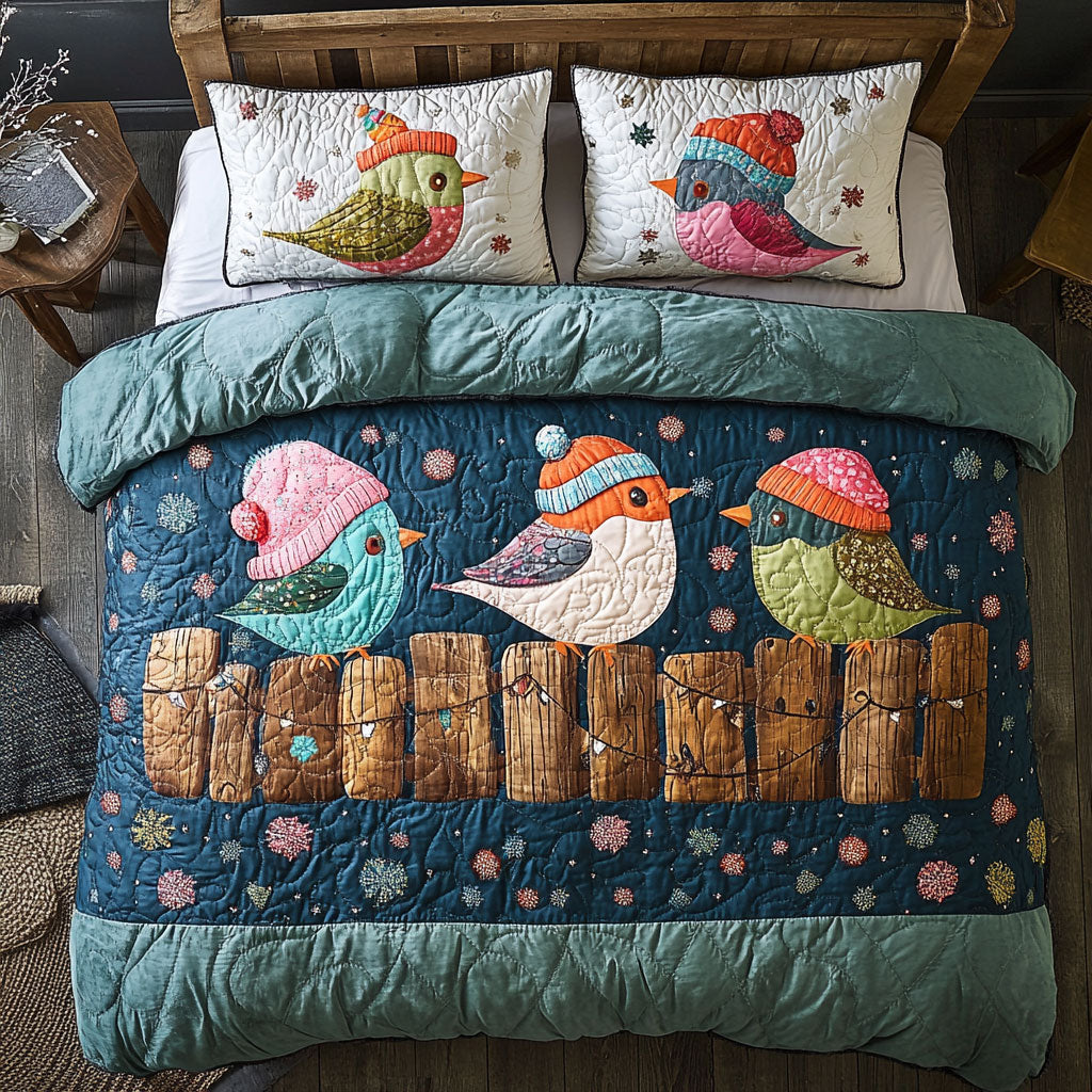 Bird Family WY2901009CL Duvet Cover Set