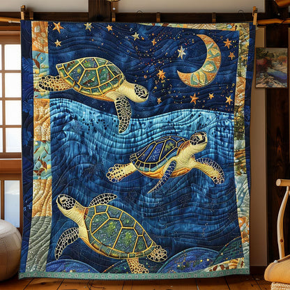Sea Turtle WJ1909020CL Quilt Blanket