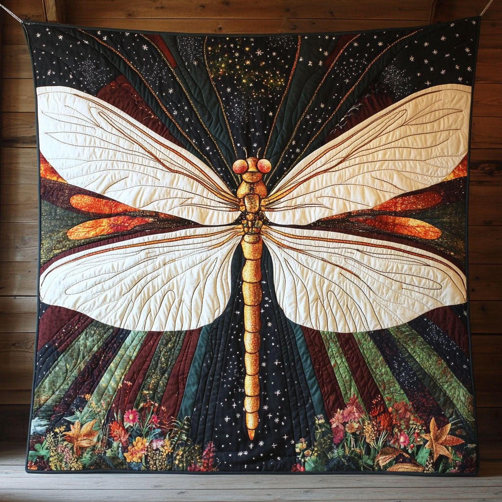 Dragonfly Spirit CW0609034CL Quilt Blanket