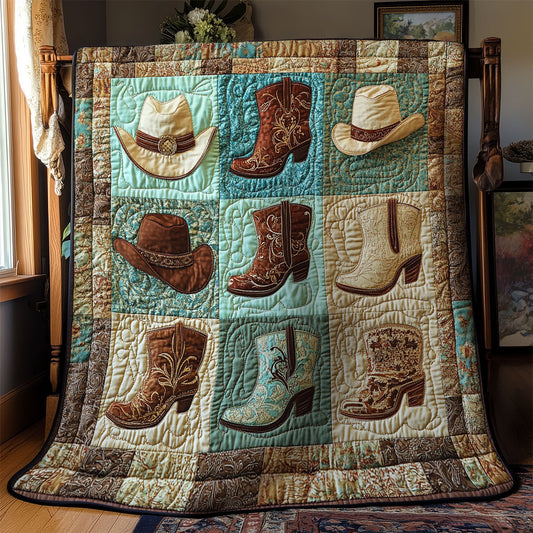 Cowboy Lover WY1502037CL Quilt Blanket