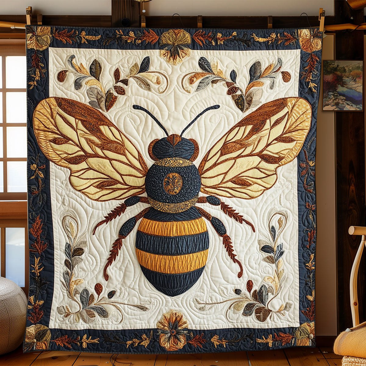 Queen Bee WJ0502023CL Quilt Blanket