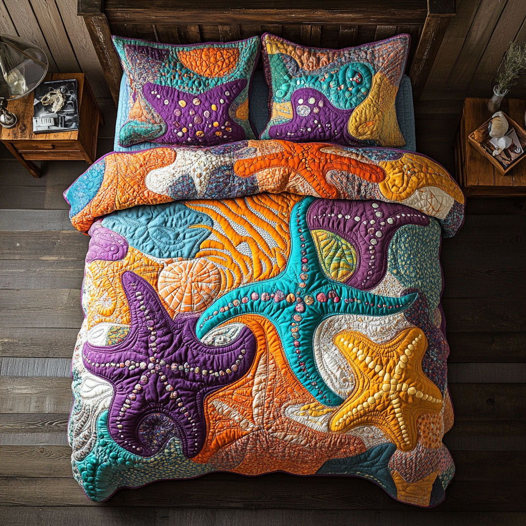 Colorful Starfish WY2301003CL Duvet Cover Set