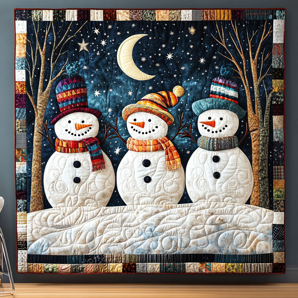 Snowman WJ1411030CL Quilt Blanket