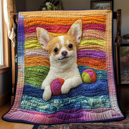 Chihuahua WX2802011CL Quilt Blanket