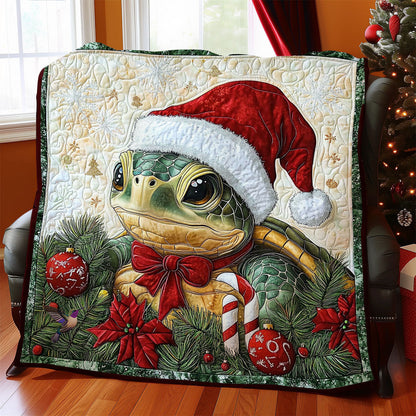 Christmas Turtle WY2511001CL Quilt Blanket