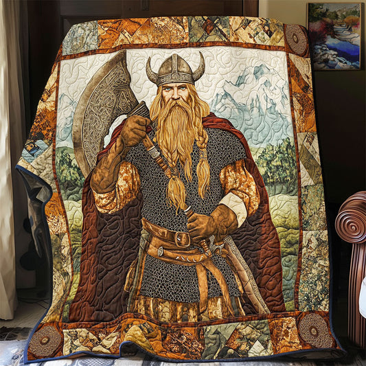 Viking Man WY2001021CL Quilt Blanket