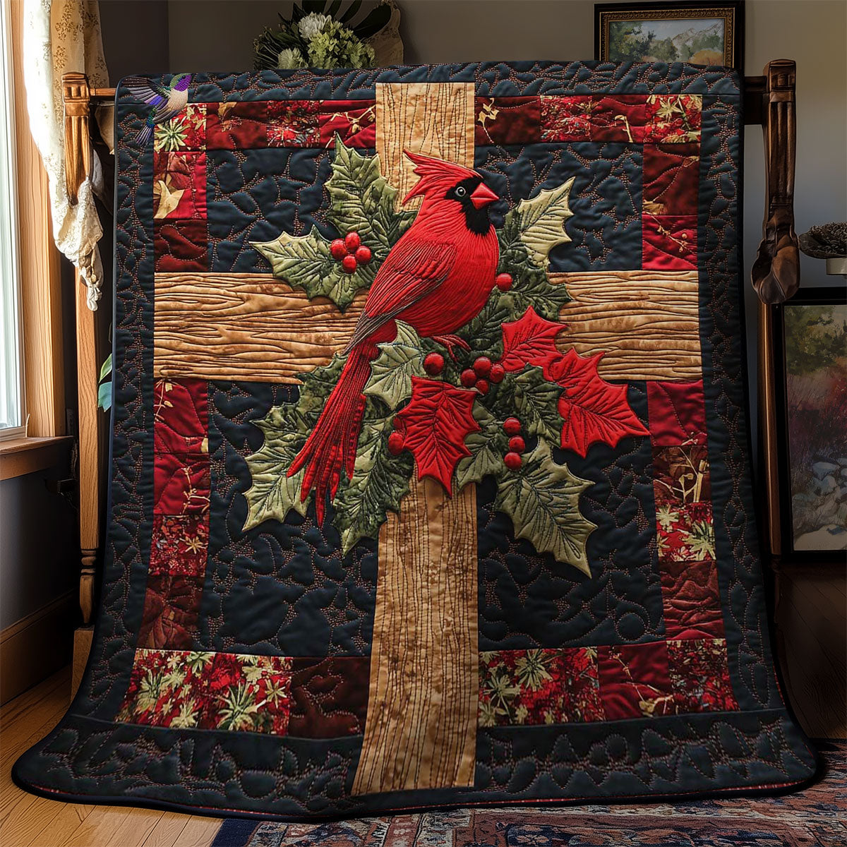 Cardinal Harmony WN2211061CL Quilt Blanket