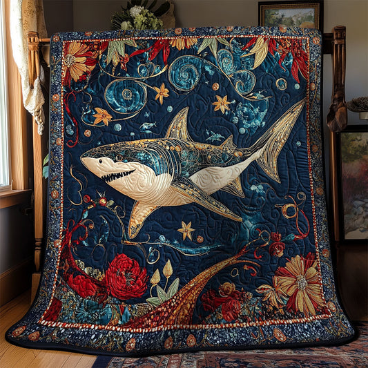 Mystic Shark WY2301068CL Quilt Blanket