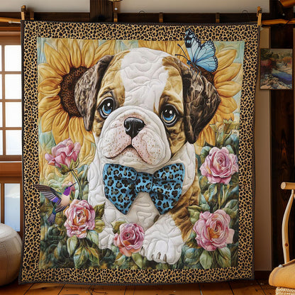 Sunny Bulldog WN2412026CL Quilt Blanket